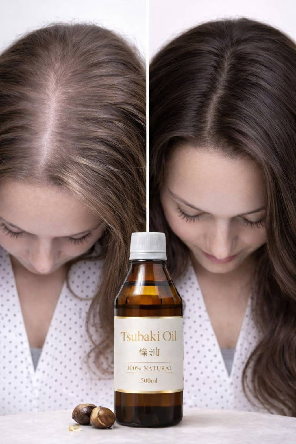 زيت تسوباكي الياباني الأكثر فعالية